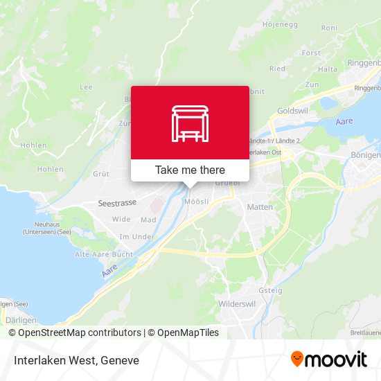 Interlaken West plan