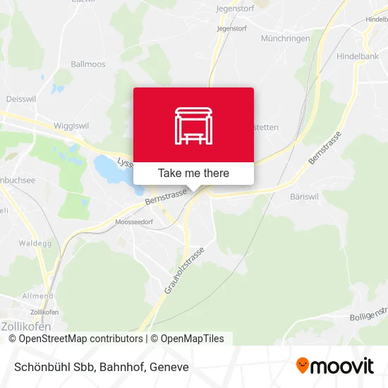 Schönbühl Sbb, Bahnhof map