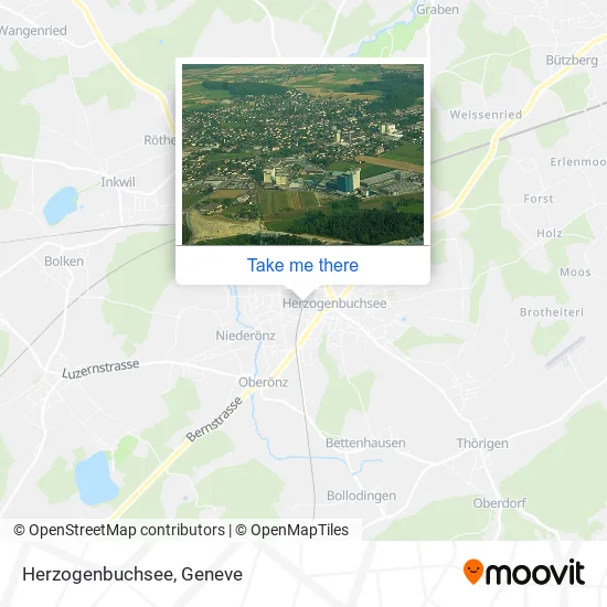 Herzogenbuchsee map