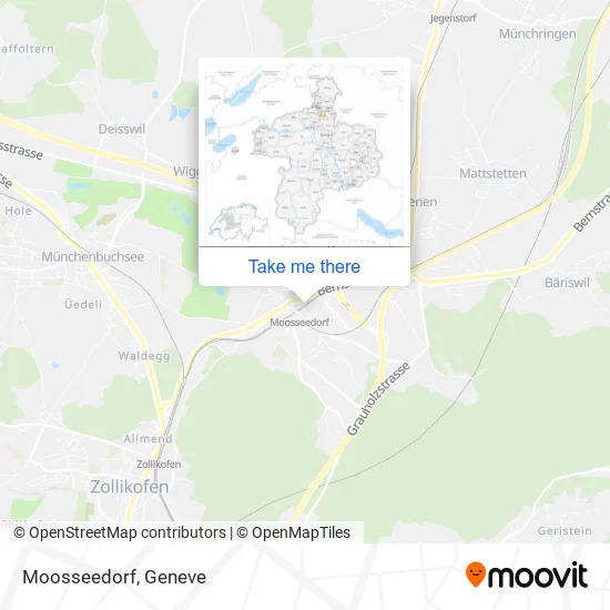 Moosseedorf map