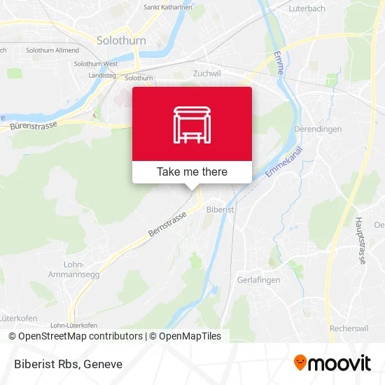 Biberist Rbs map