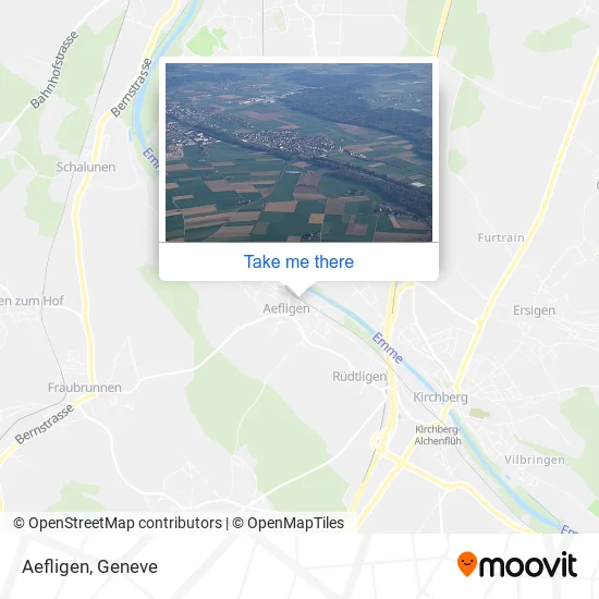 Aefligen map