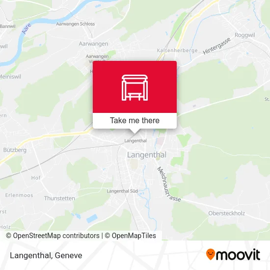 Langenthal map