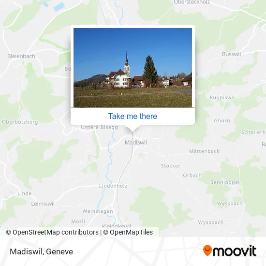 Madiswil map