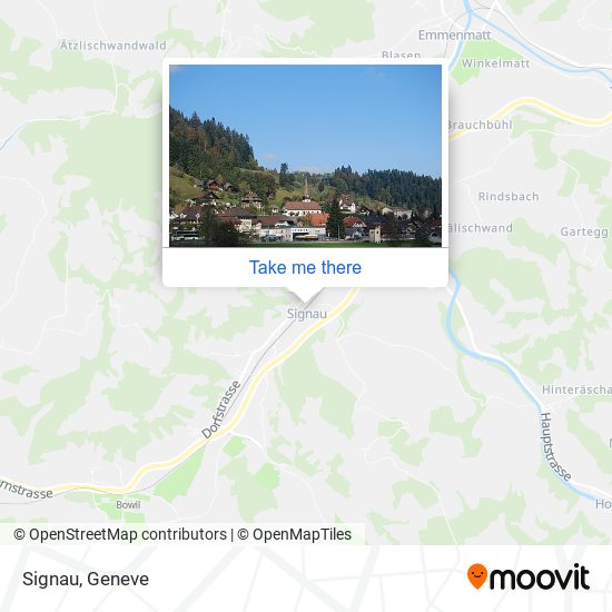 Signau map