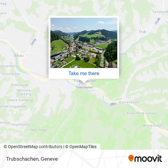 Trubschachen map