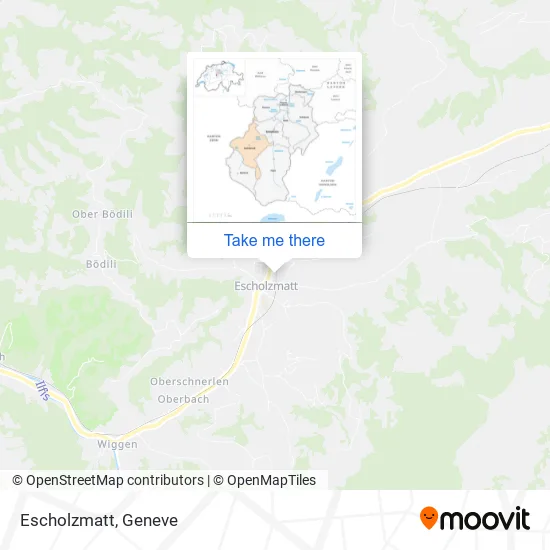 Escholzmatt map