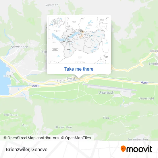 Brienzwiler map