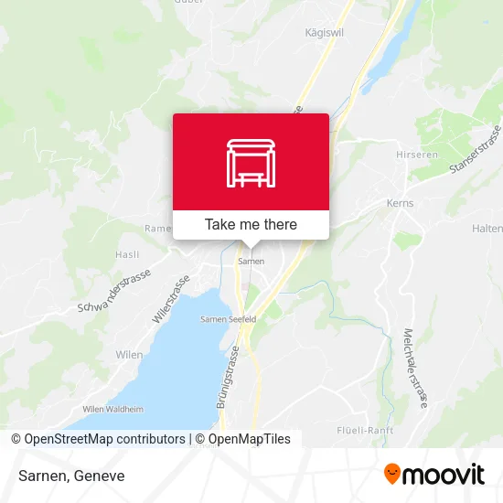 Sarnen map