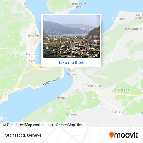 Stansstad map