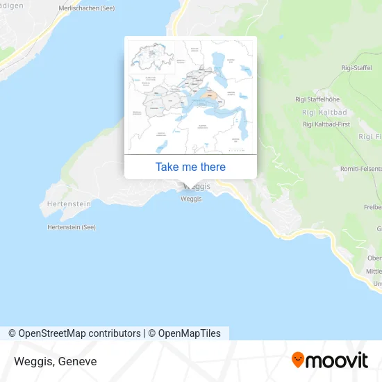 Weggis map
