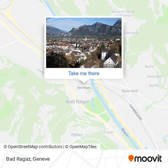 Bad Ragaz map