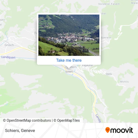 Schiers map