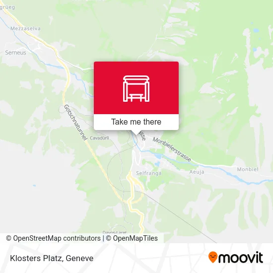 Klosters Platz map