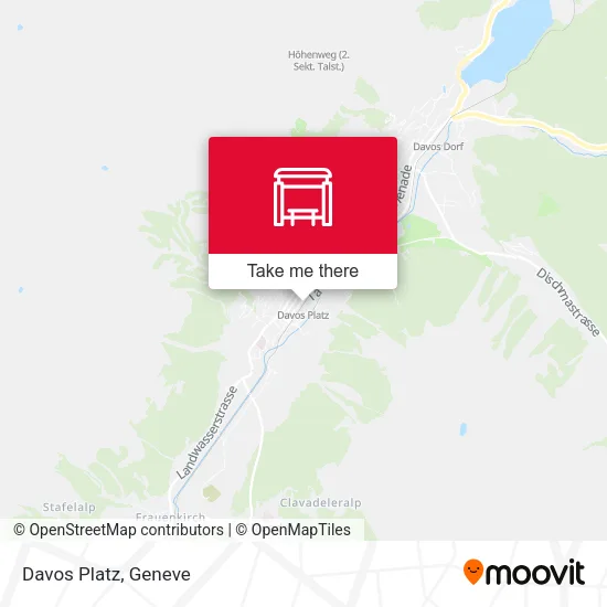 Davos Platz map