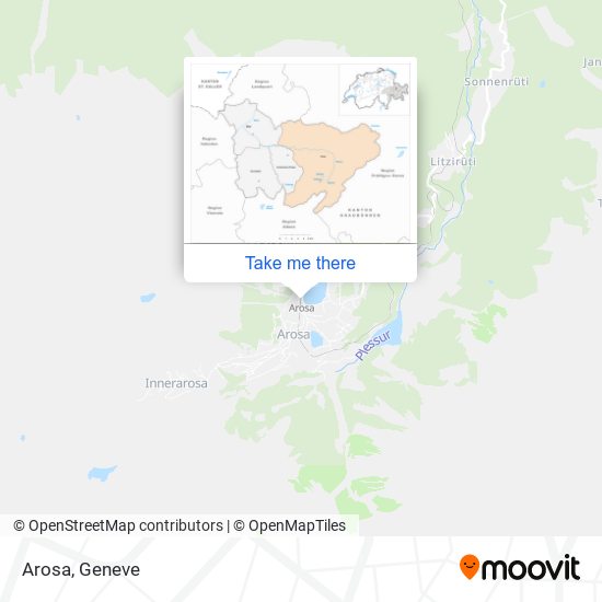 Arosa map