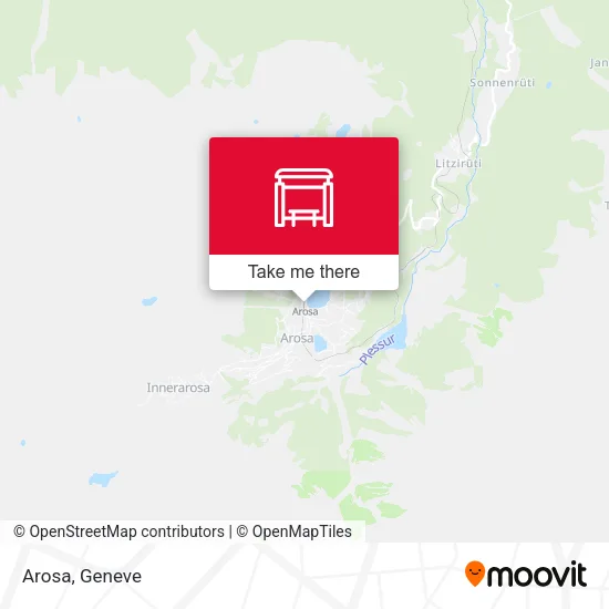 Arosa map