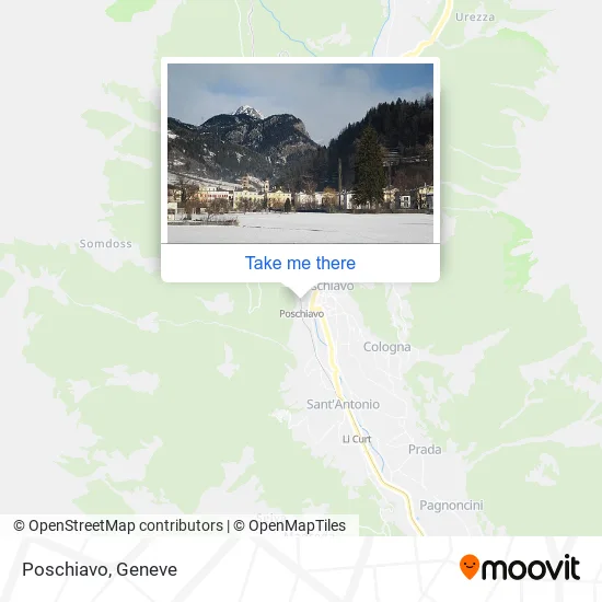 Poschiavo map
