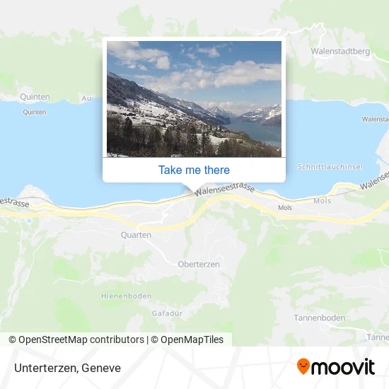 Unterterzen map