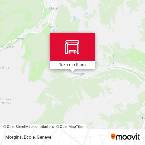 Morgins, École map