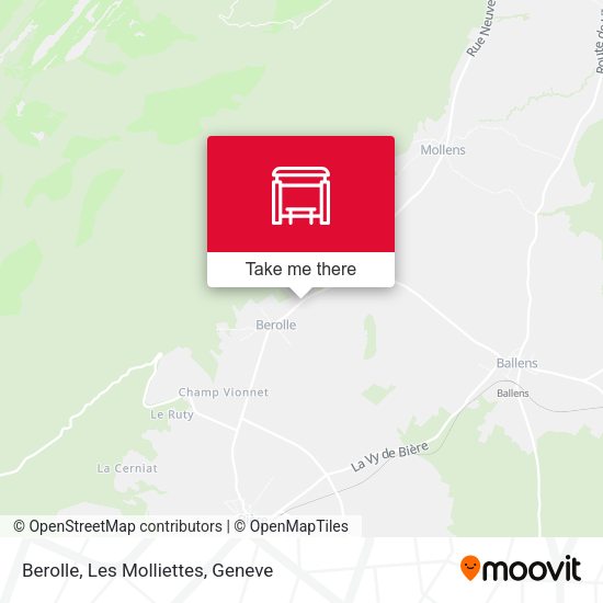Berolle, Les Molliettes map