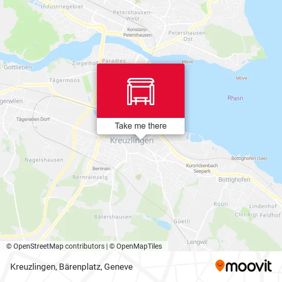 Kreuzlingen, Bärenplatz plan