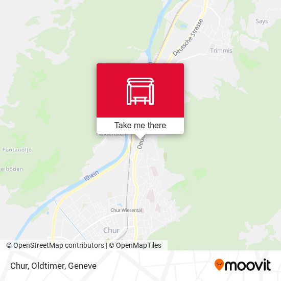 Chur, Oldtimer map