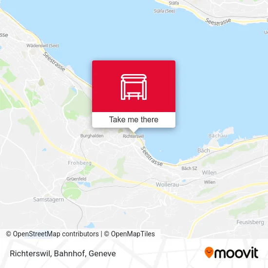 Richterswil, Bahnhof map