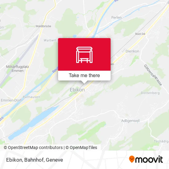 Ebikon, Bahnhof map