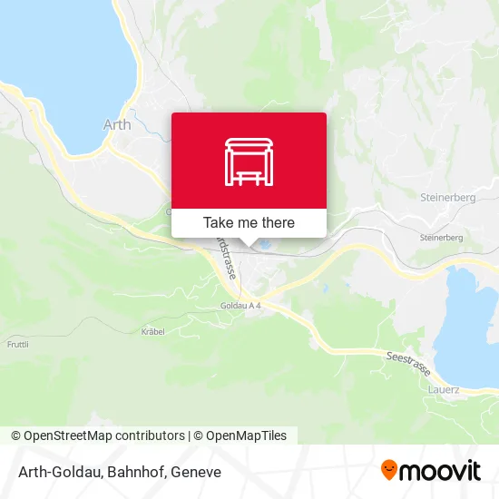 Arth-Goldau, Bahnhof map