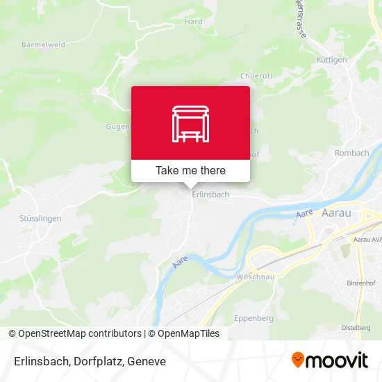Erlinsbach, Dorfplatz map