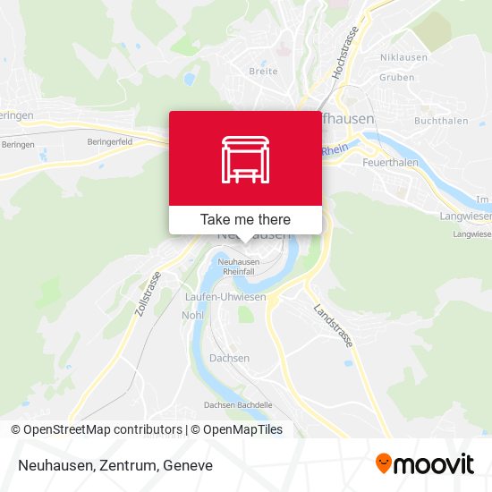 Neuhausen, Zentrum map