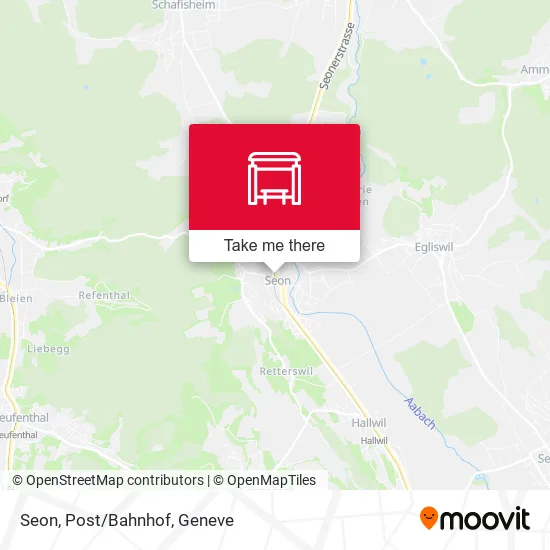Seon, Post/Bahnhof map
