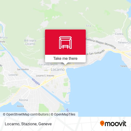 Locarno, Stazione map