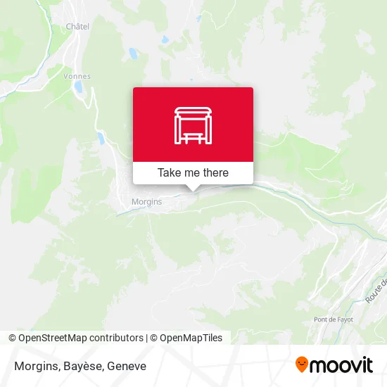 Morgins, Bayèse map