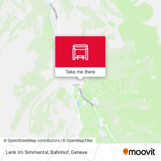 Lenk Im Simmental, Bahnhof map