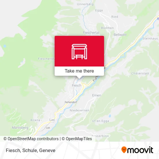 Fiesch, Schule map