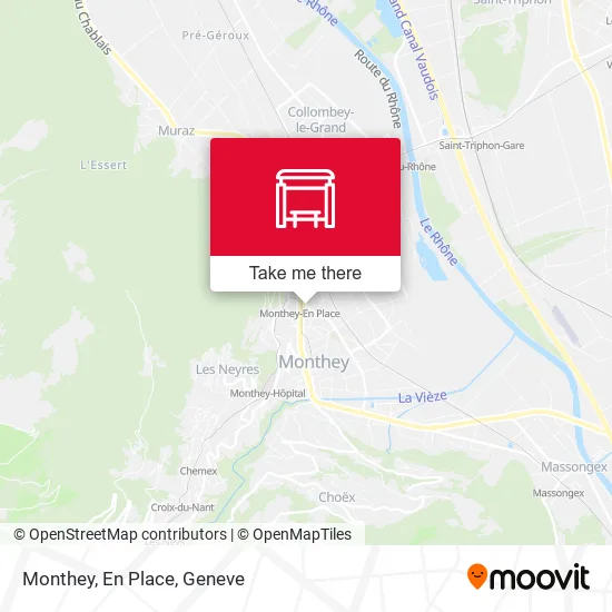 Monthey, En Place plan