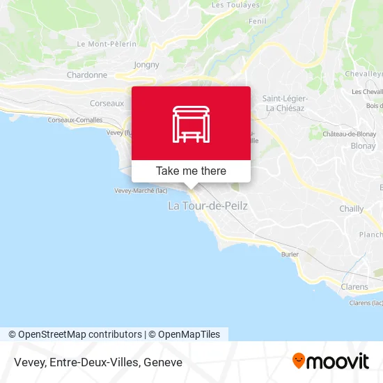 Vevey, Entre-Deux-Villes map