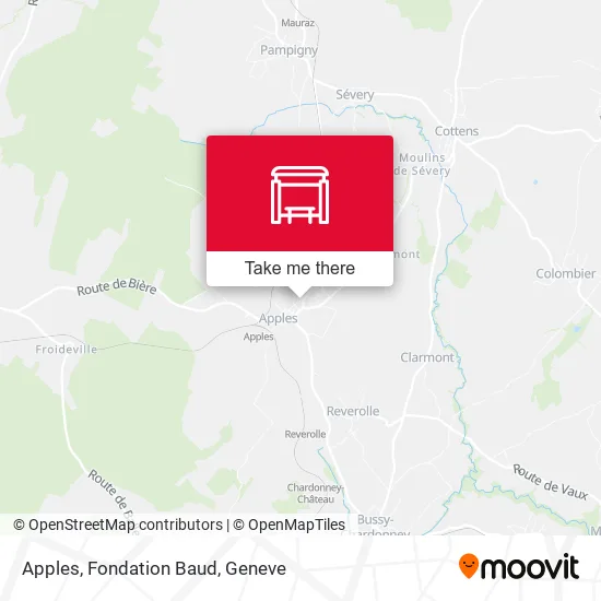 Apples, Fondation Baud plan