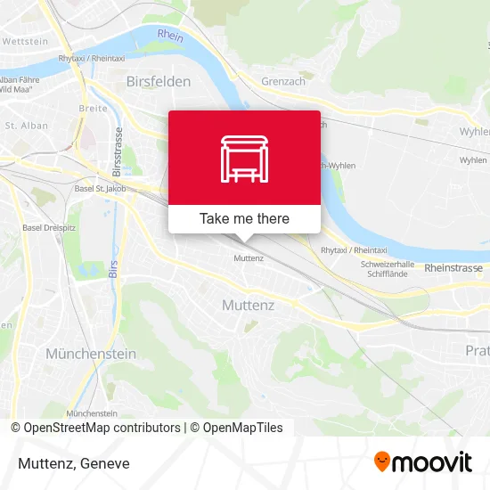 Muttenz map