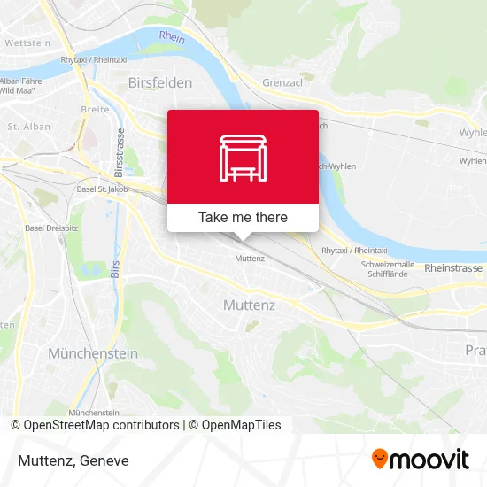 Muttenz map
