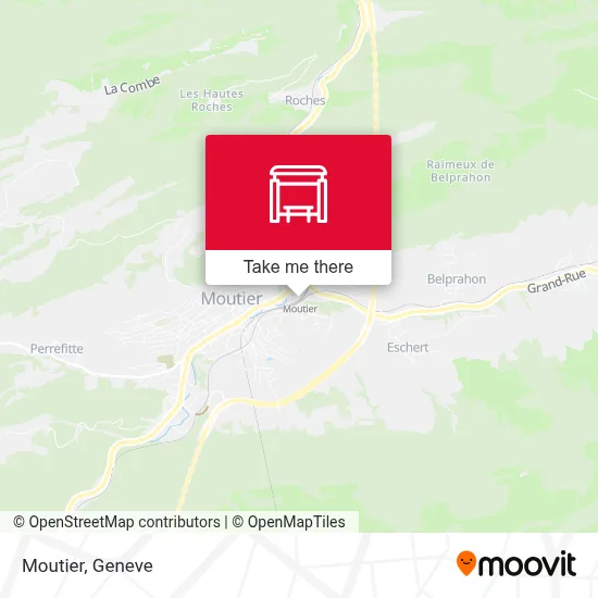 Moutier map