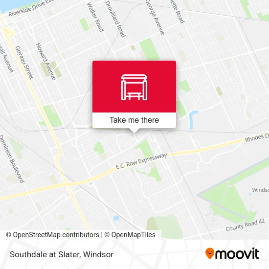 Southdale at Slater map