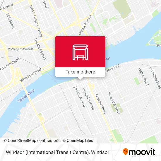 Windsor (International Transit Centre) map