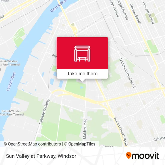 Sun Valley at Parkway map