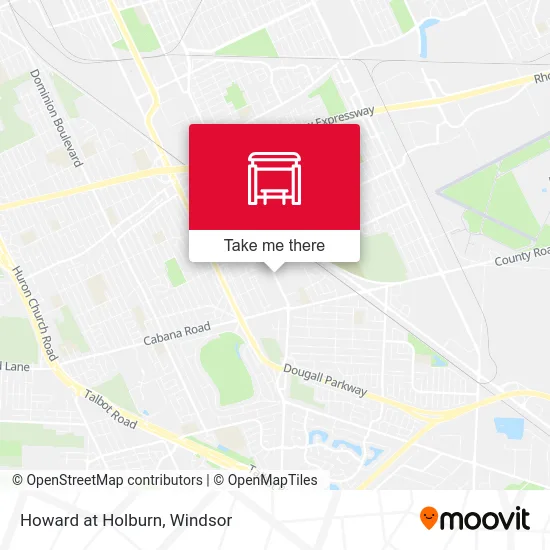 Howard at Holburn map