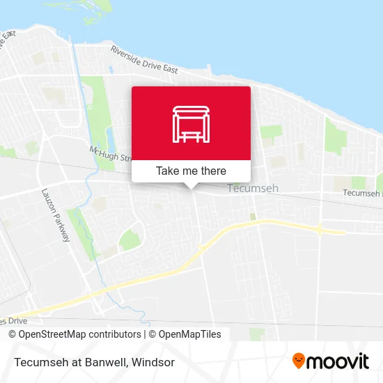 Tecumseh at Banwell map