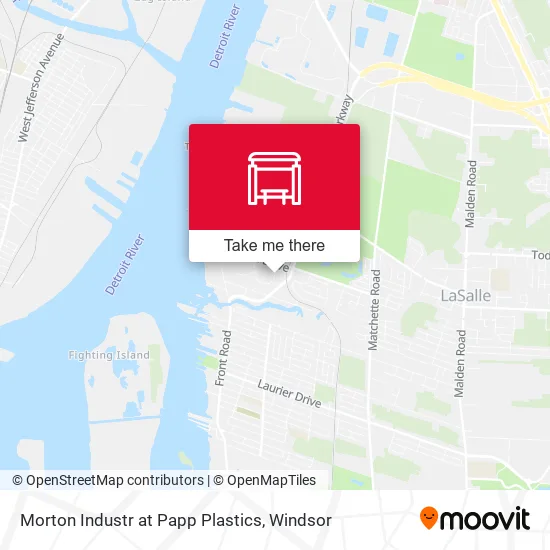 Morton Industr at Papp Plastics map