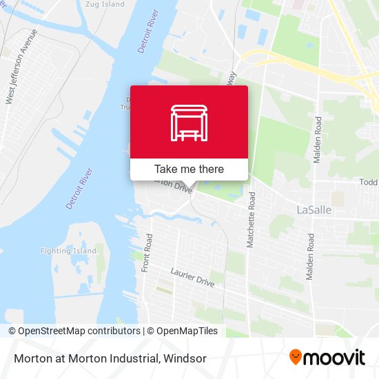 Morton at Morton Industrial map